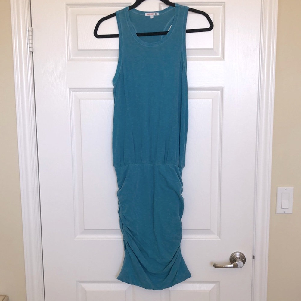 Sundry blue tank dress